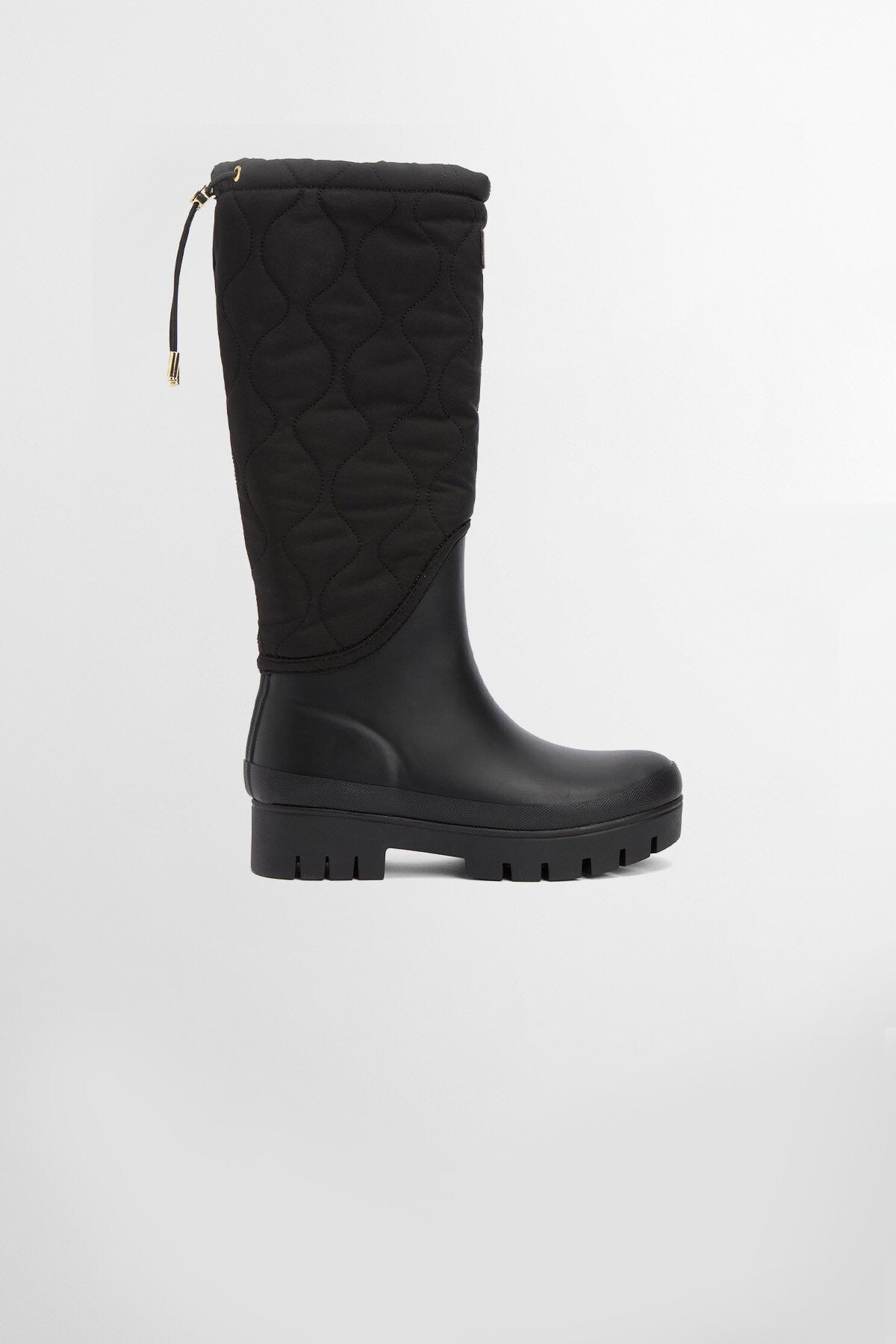 Marnie gesteppte Gummistiefel