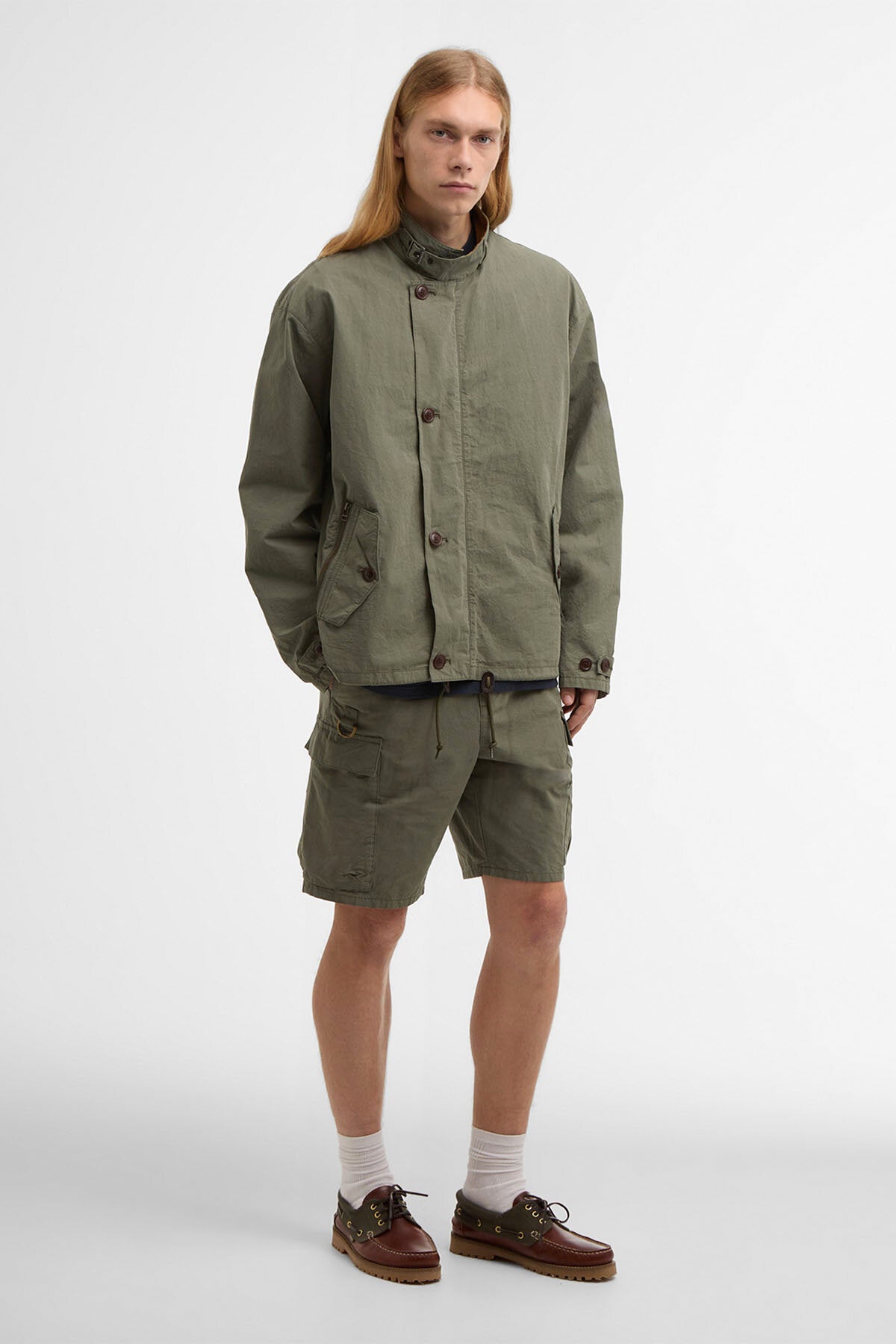 Spey Popeline-Shorts