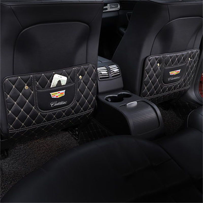 Auto Rücksitzlehne Anti-Tritt-Matte Autozubehör Anti-Schmutz Anti-Verschleiß Schutzpolster Aufbewahrungstasche