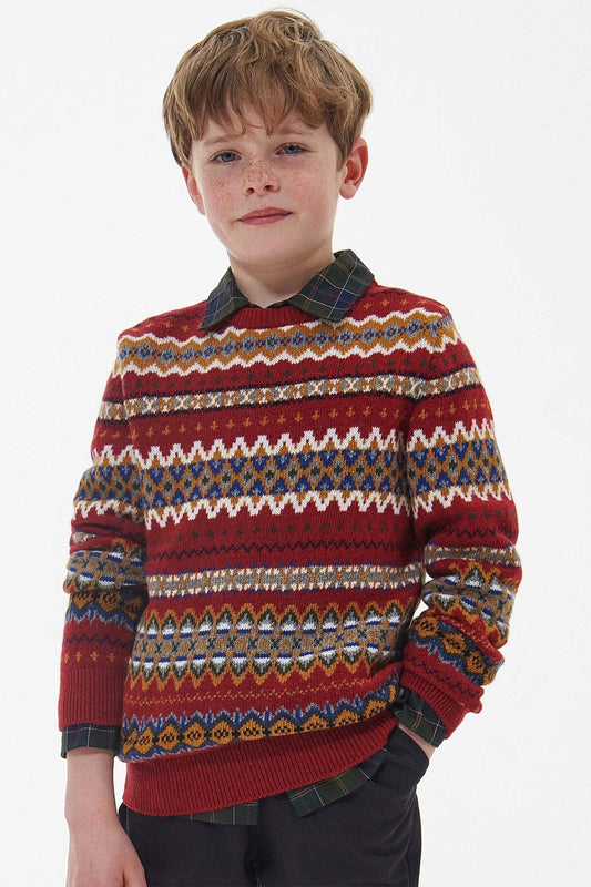 Jumperhülle Fair Isle Crew