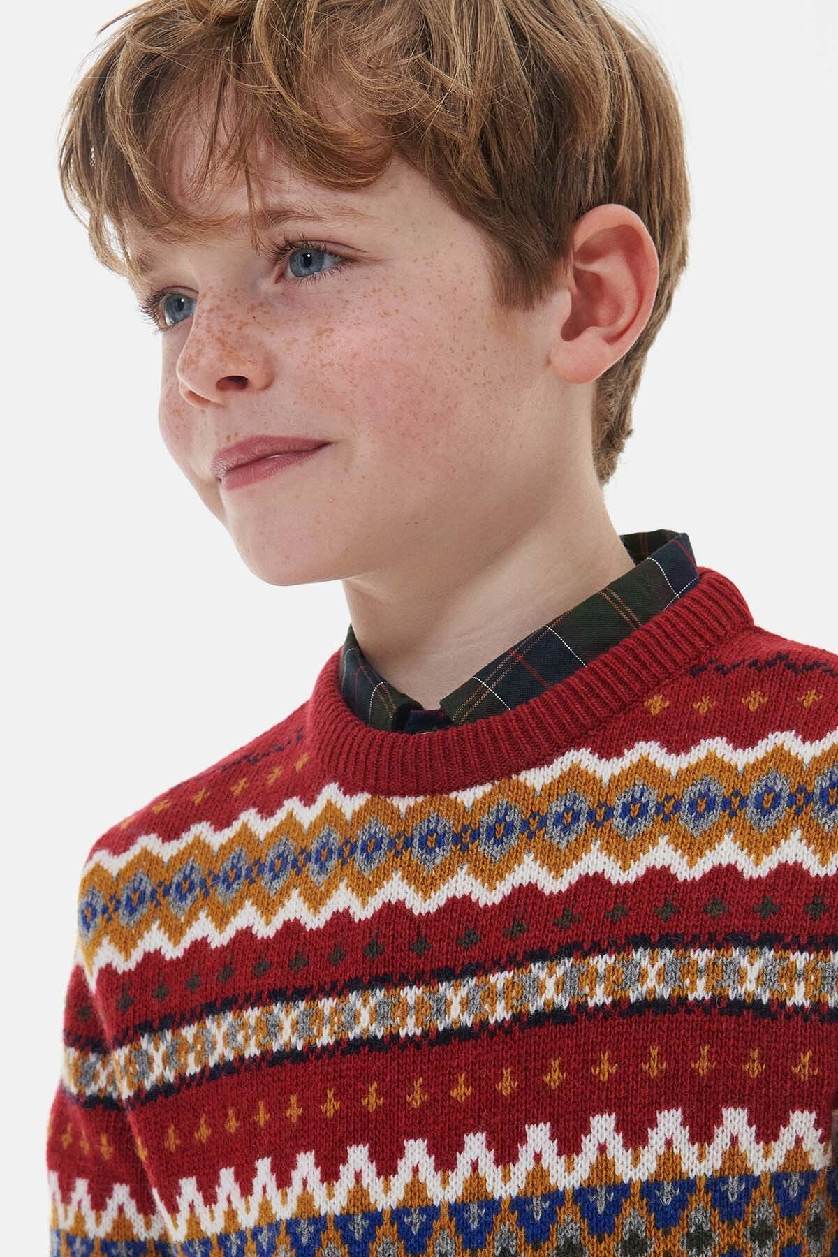 Jumperhülle Fair Isle Crew