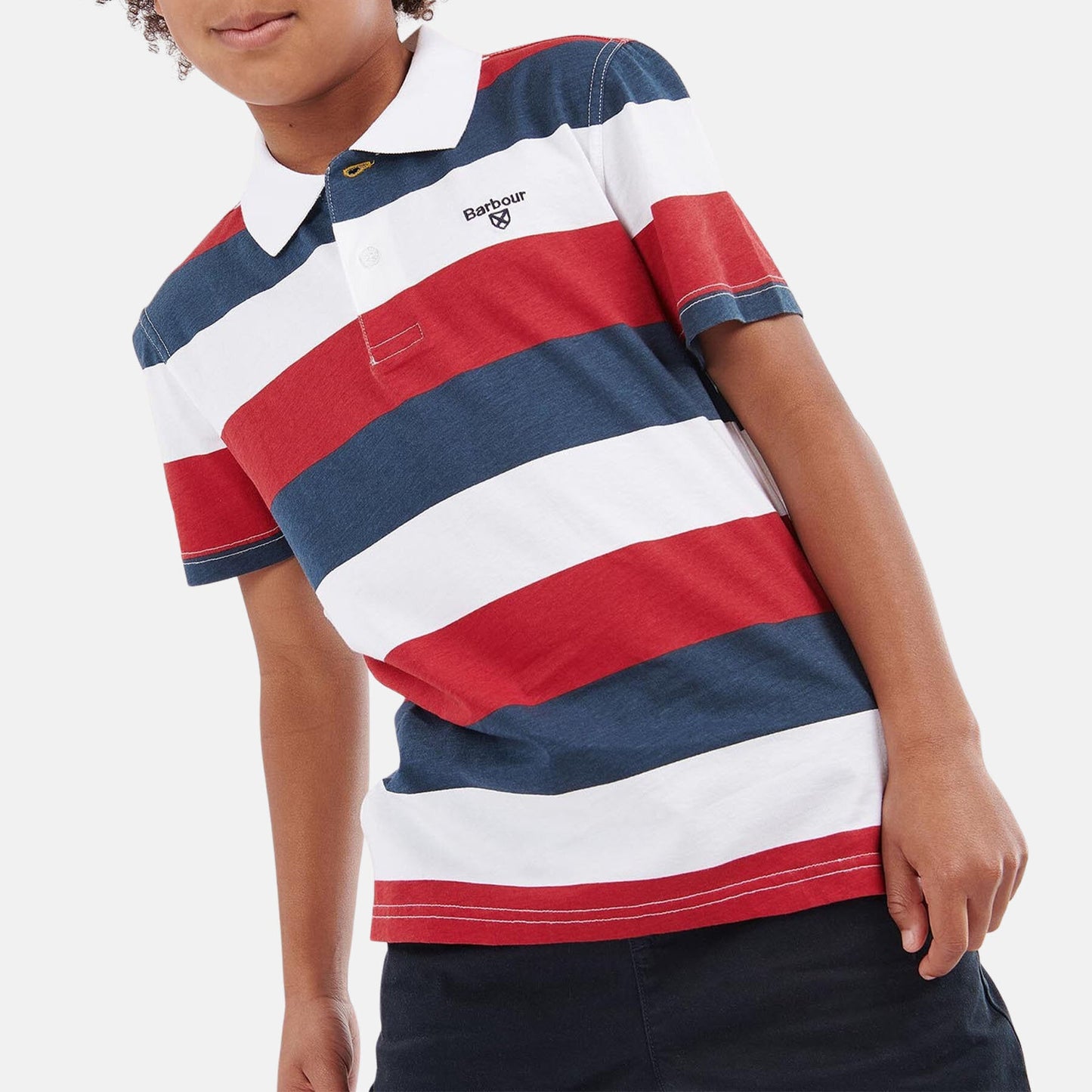 Jungen Poloshirt Logan gestreift