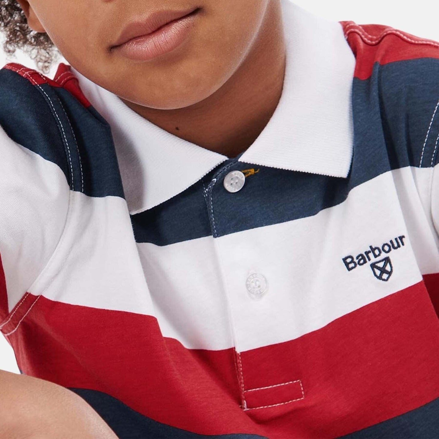 Jungen Poloshirt Logan gestreift