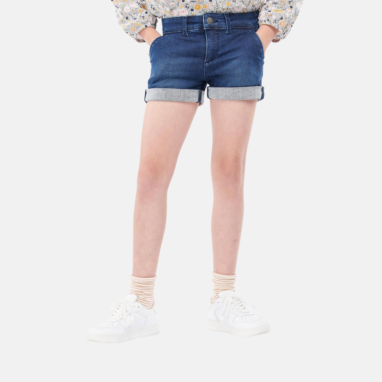 Mädchen-Jeansshorts