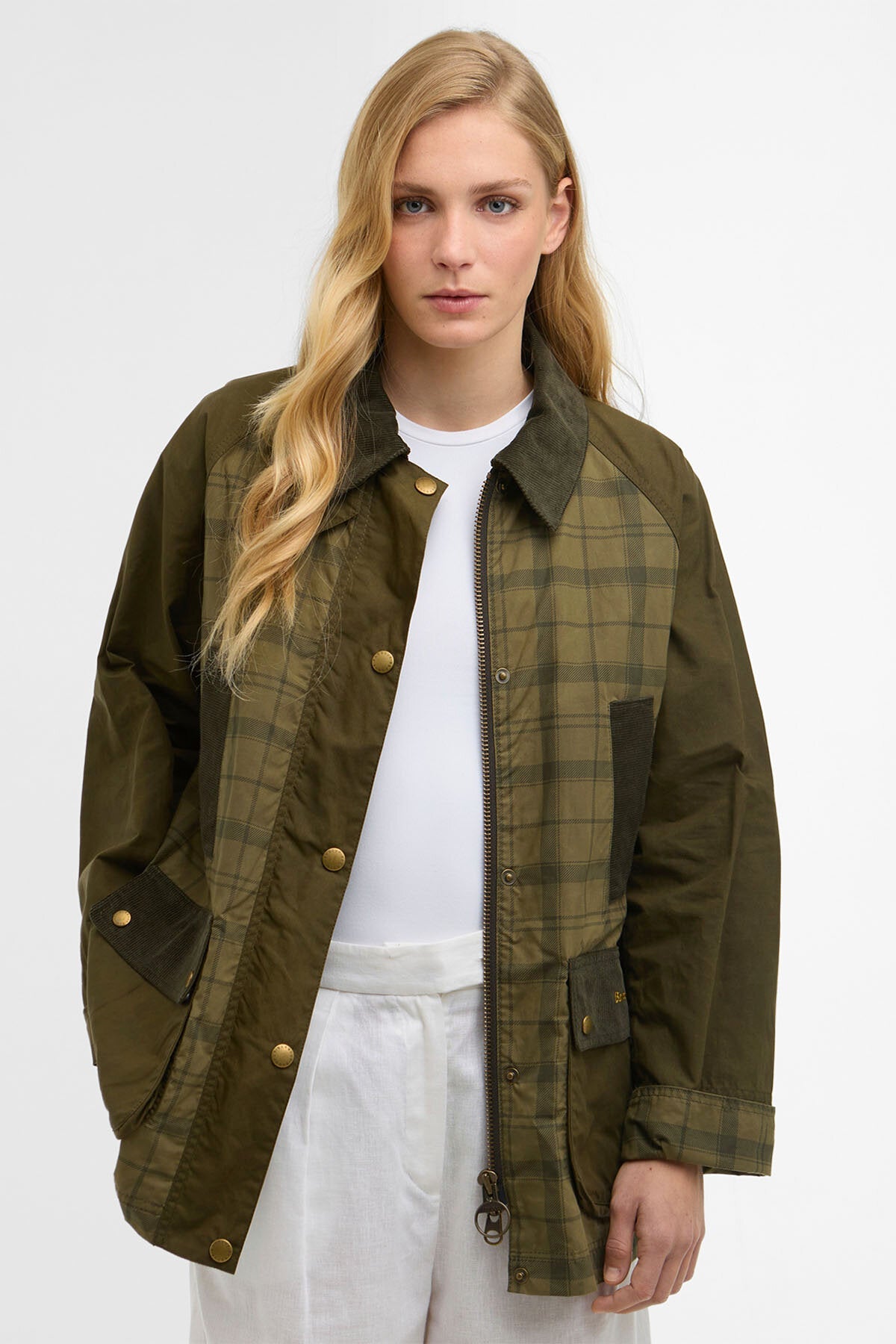 Moderne Tartan Beadnell Freizeitjacke