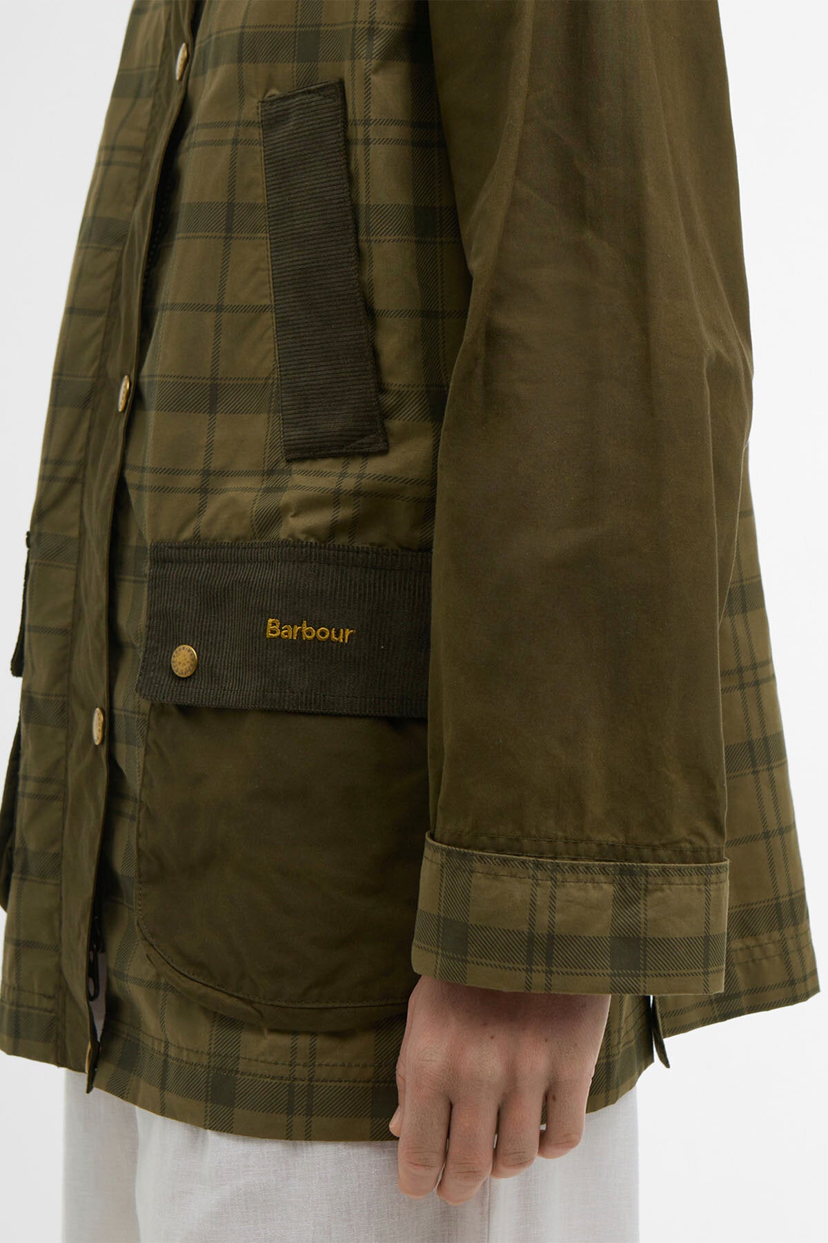 Moderne Tartan Beadnell Freizeitjacke