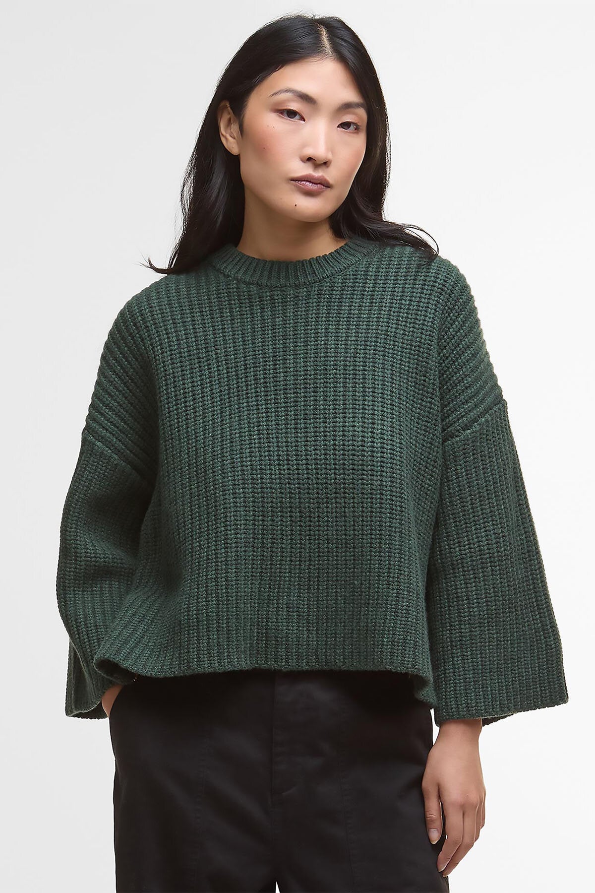 Lilian Rundhals-Pullover