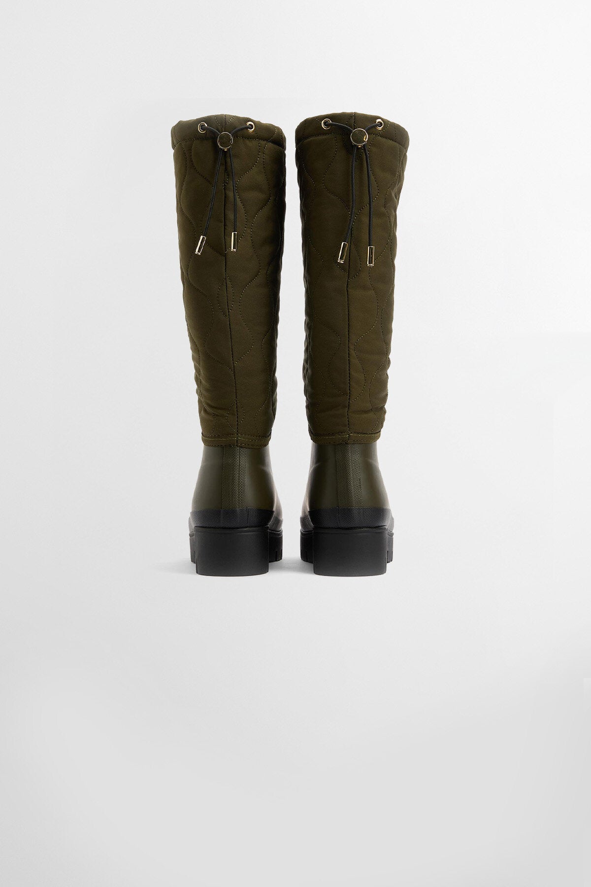 Marnie gesteppte Gummistiefel