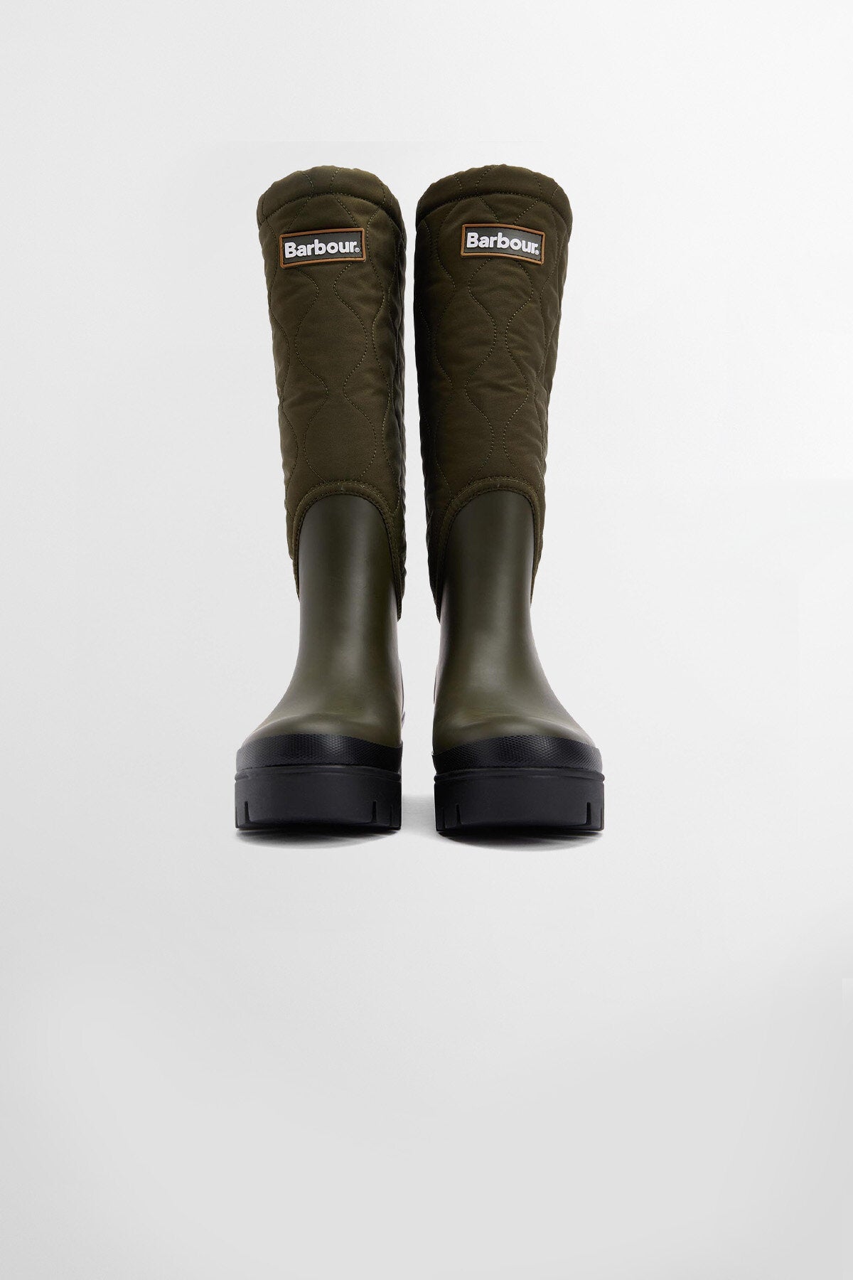 Marnie gesteppte Gummistiefel