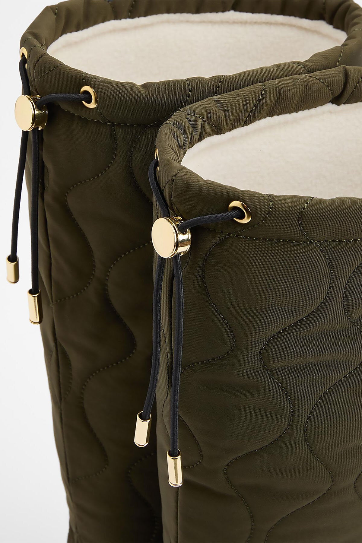 Marnie gesteppte Gummistiefel
