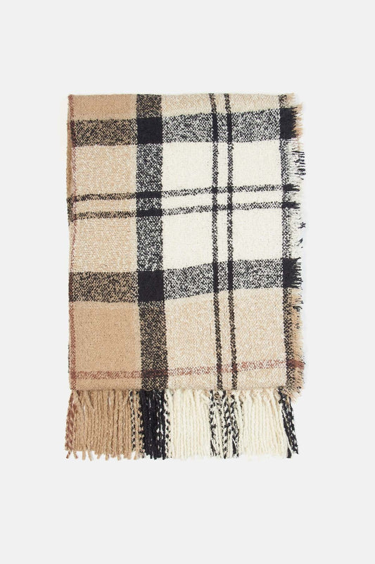 Tartan-Bouclé-Schal