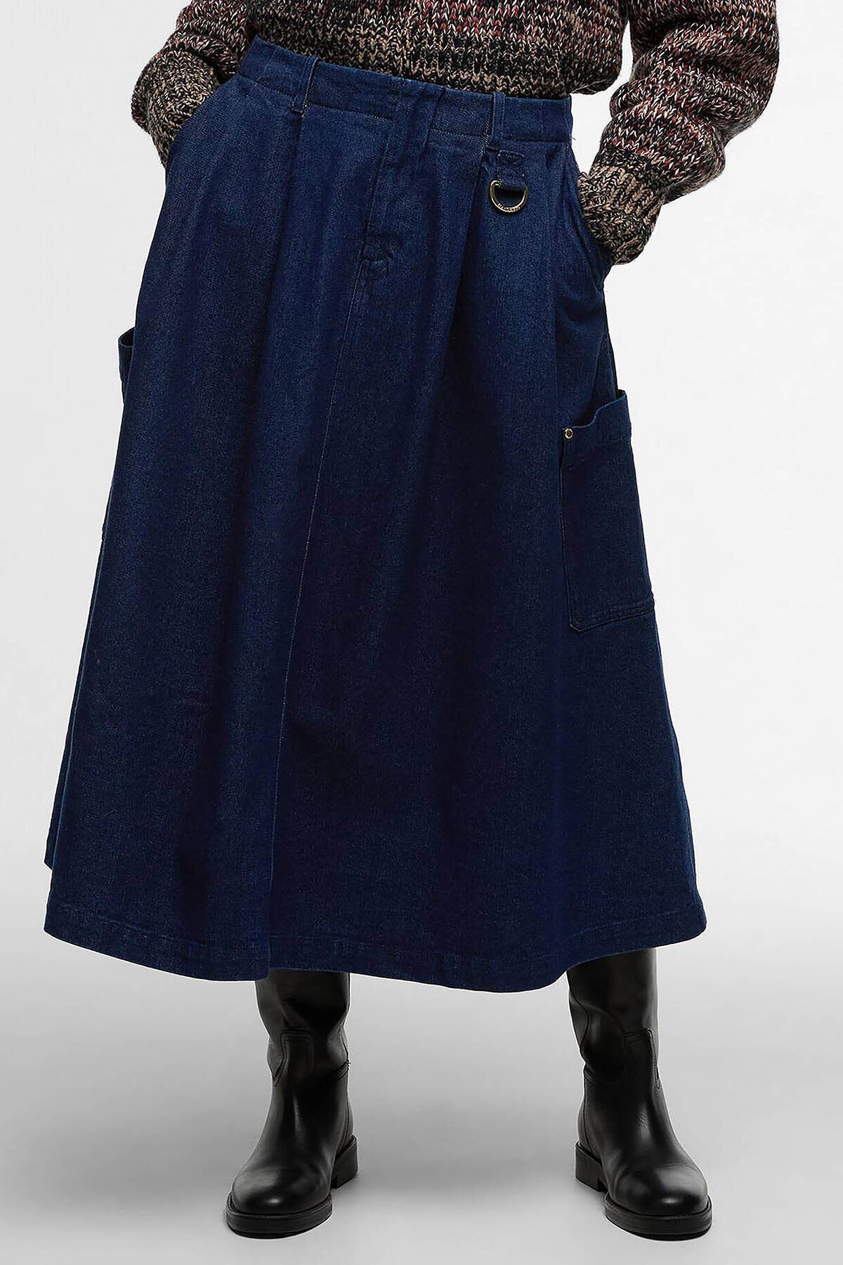 Saima Jeansrock Midi