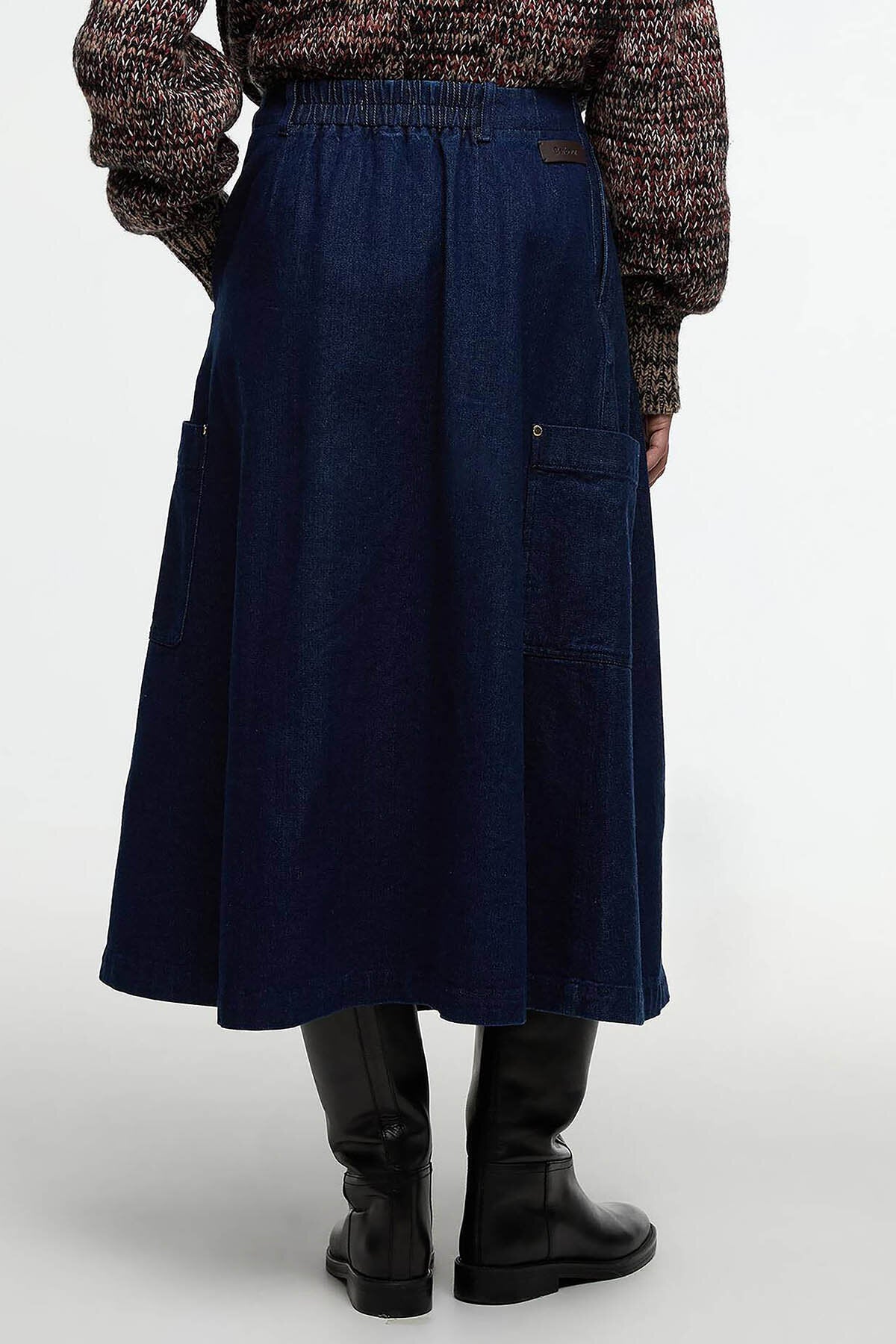 Saima Jeansrock Midi