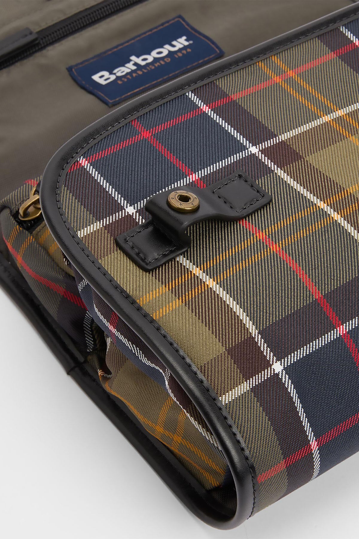 Tartan Hanging Washbag