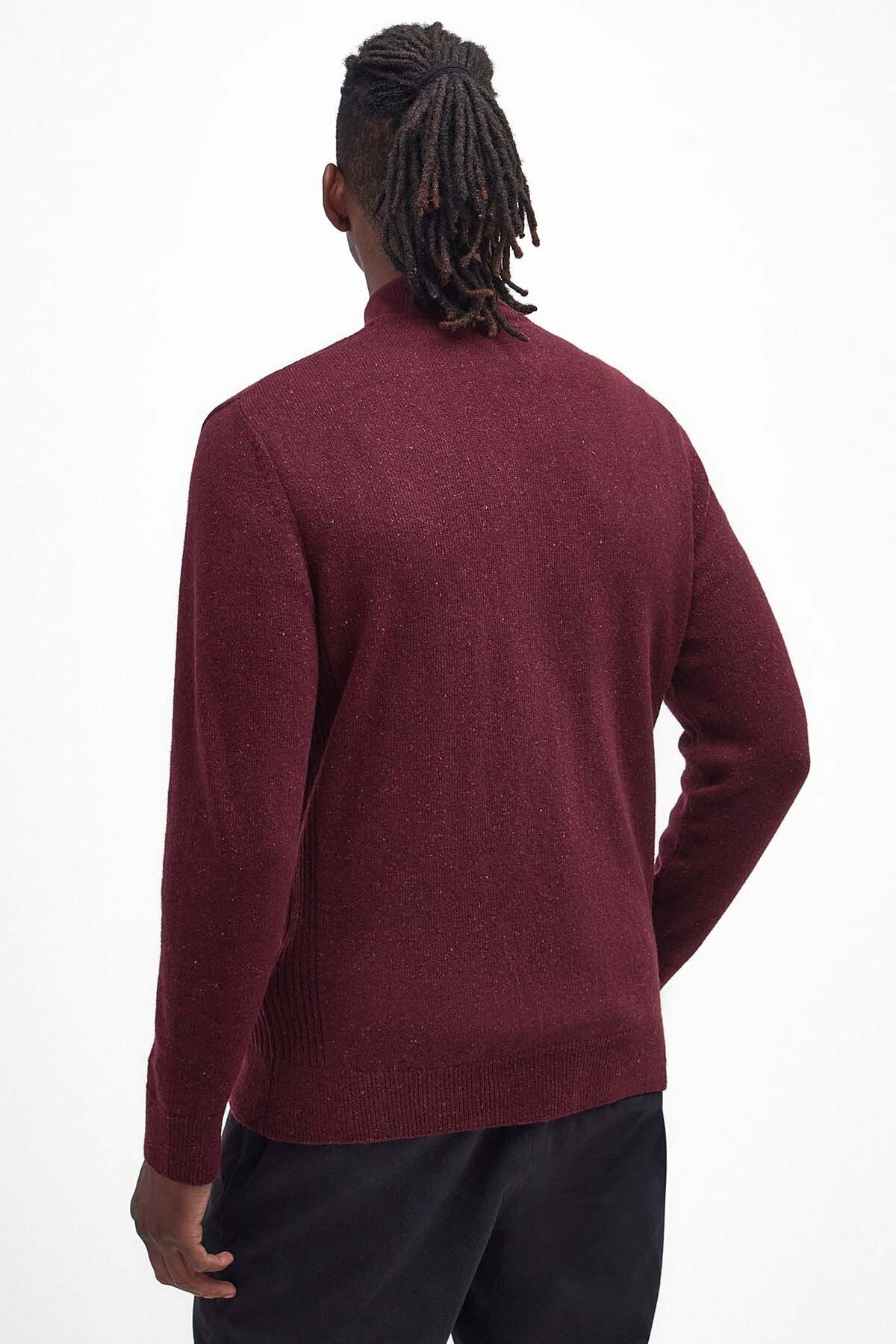 Essential Tisbury Strickpullover mit halbem Reißverschluss