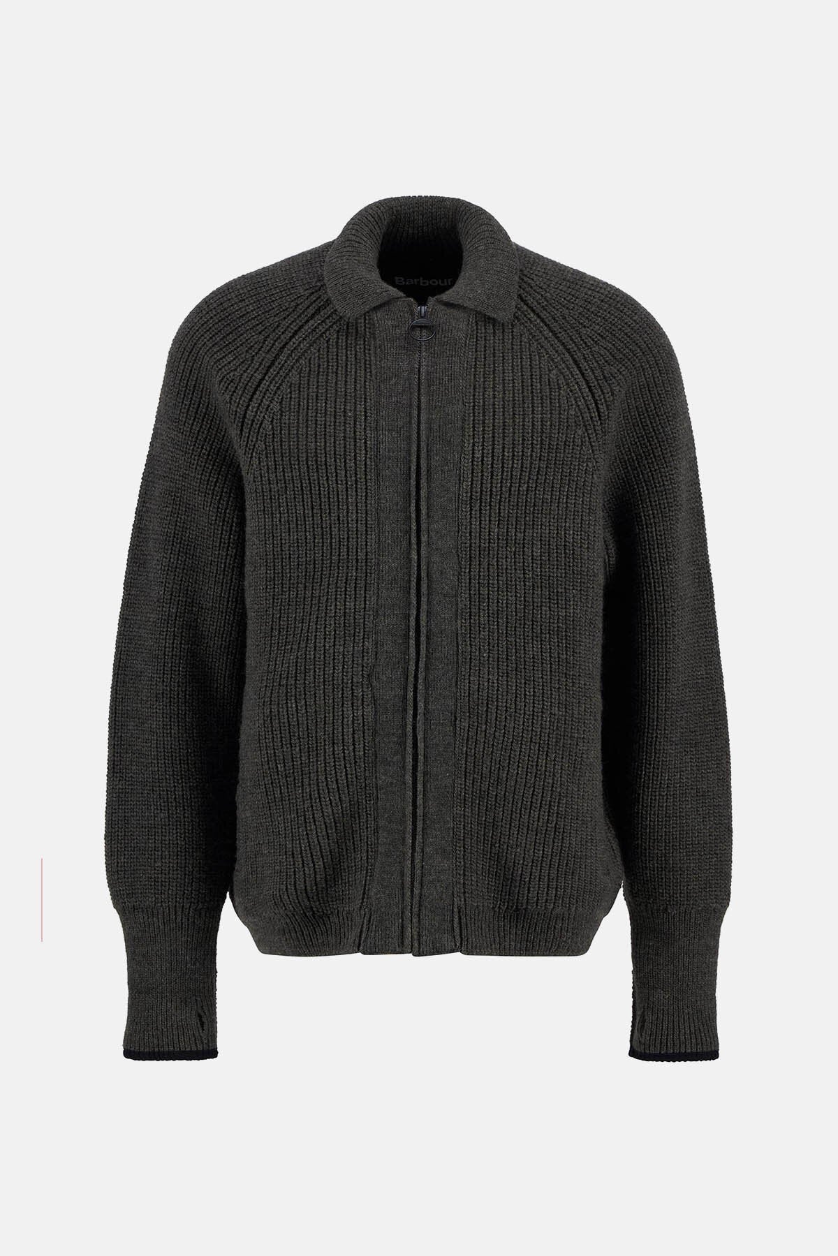 Garthman Strickpullover mit Reißverschluss