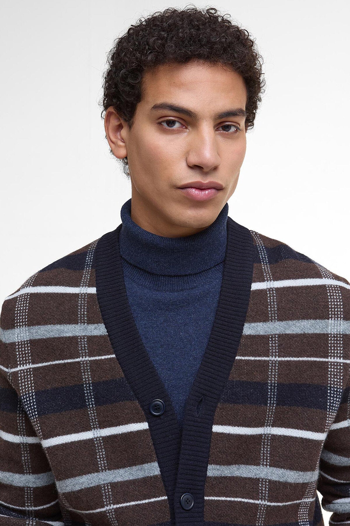 Kane Tartan Strickjacke