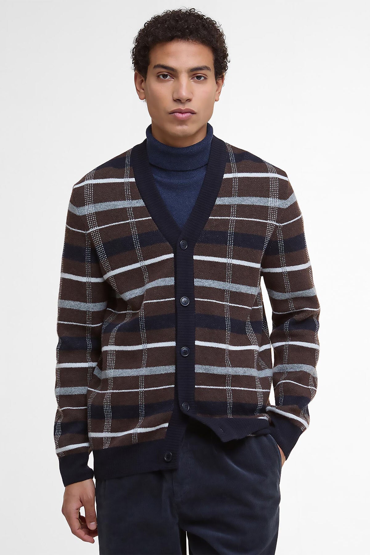 Kane Tartan Strickjacke