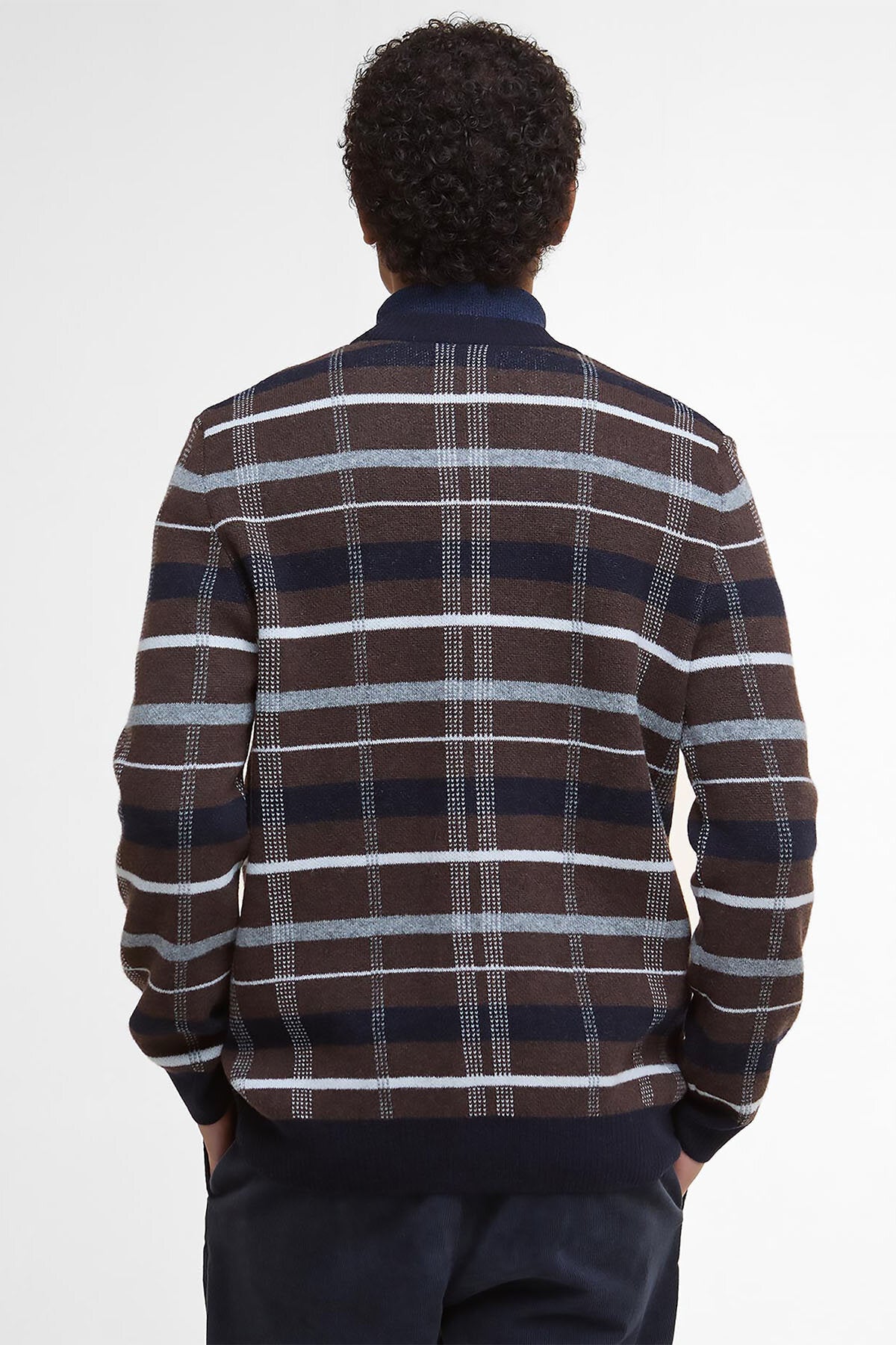 Kane Tartan Strickjacke