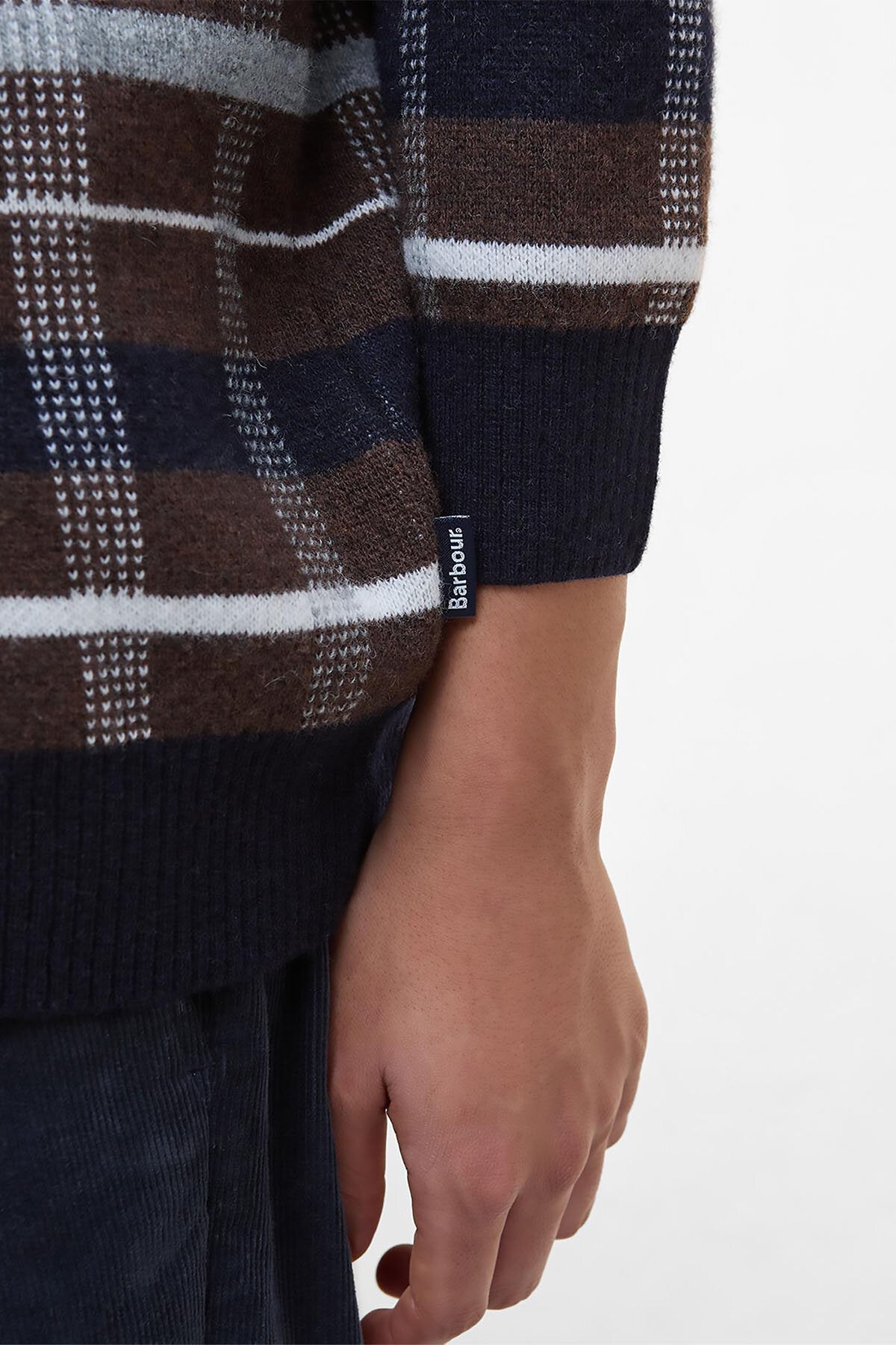 Kane Tartan Strickjacke