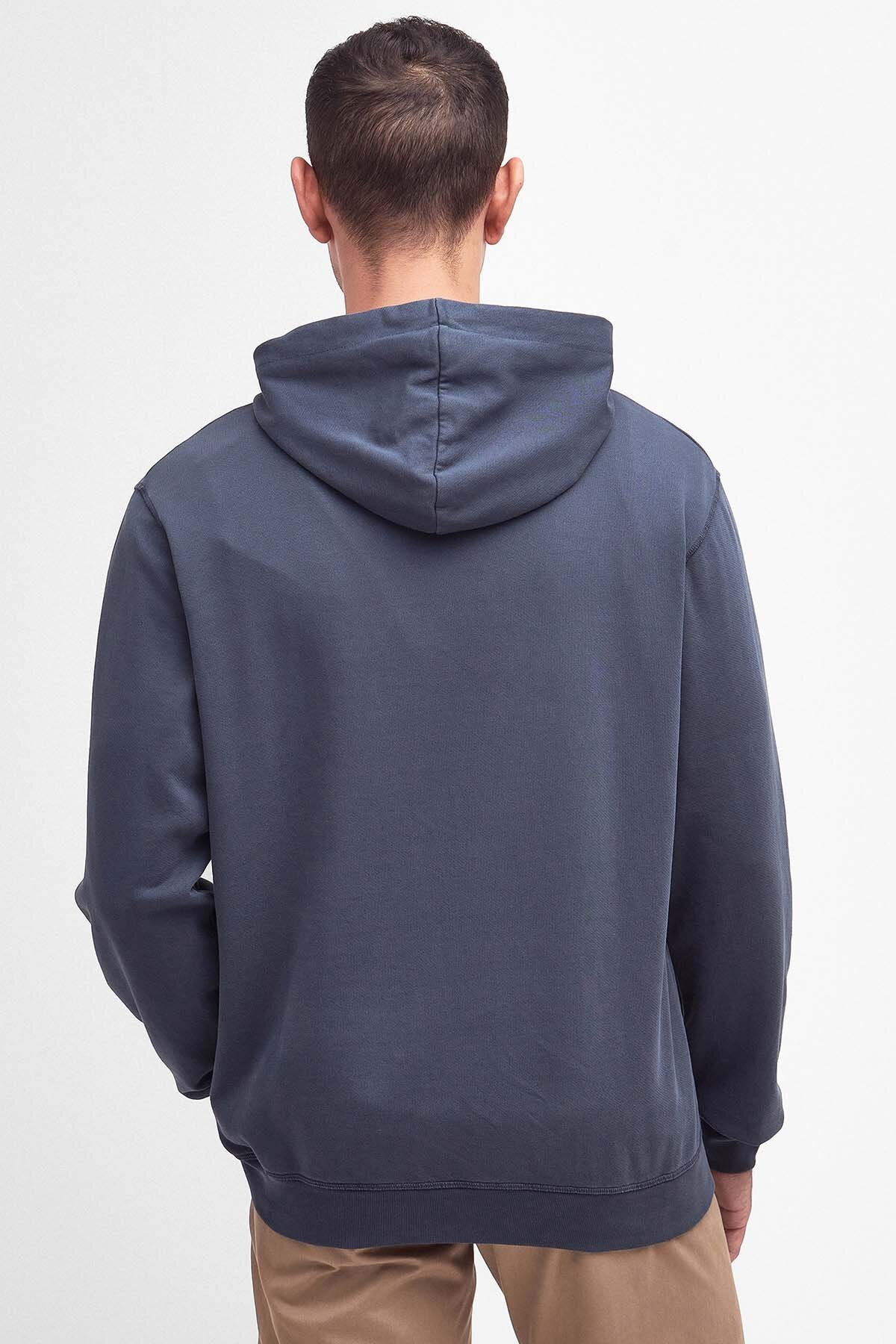Kapuzenpullover mit Washed-Logo
