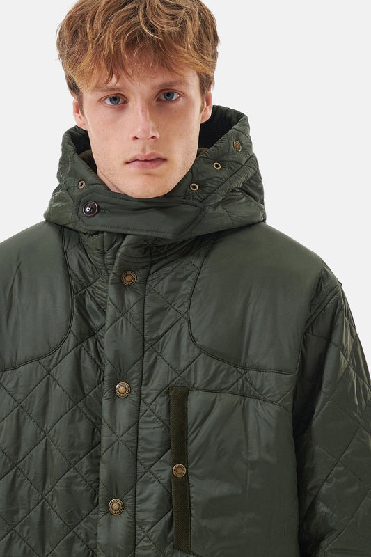 Gesteppter Polar-Parka für die Nacht