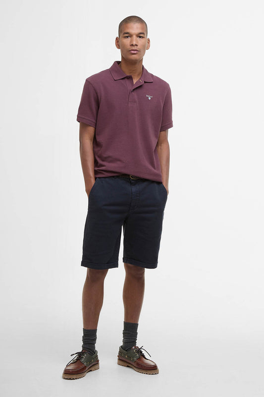 Shorts aus gewaschenem Twill-Chino