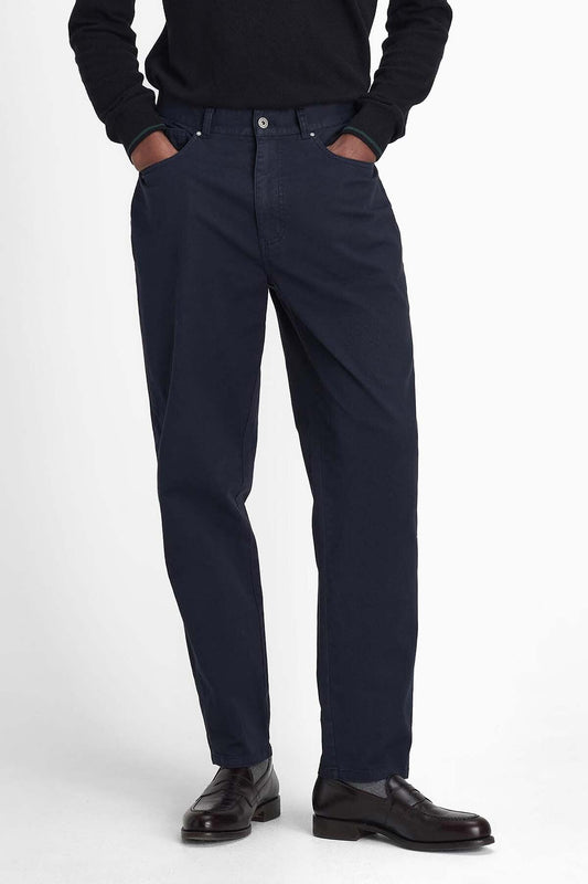 Gewaschene Stretch-Regular-Hose