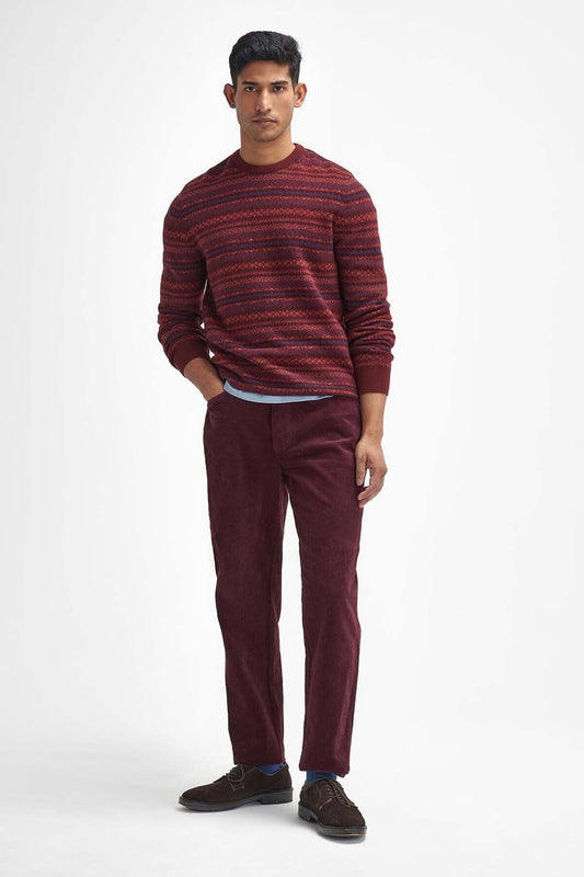 Stretch-Kordhose, normale Passform