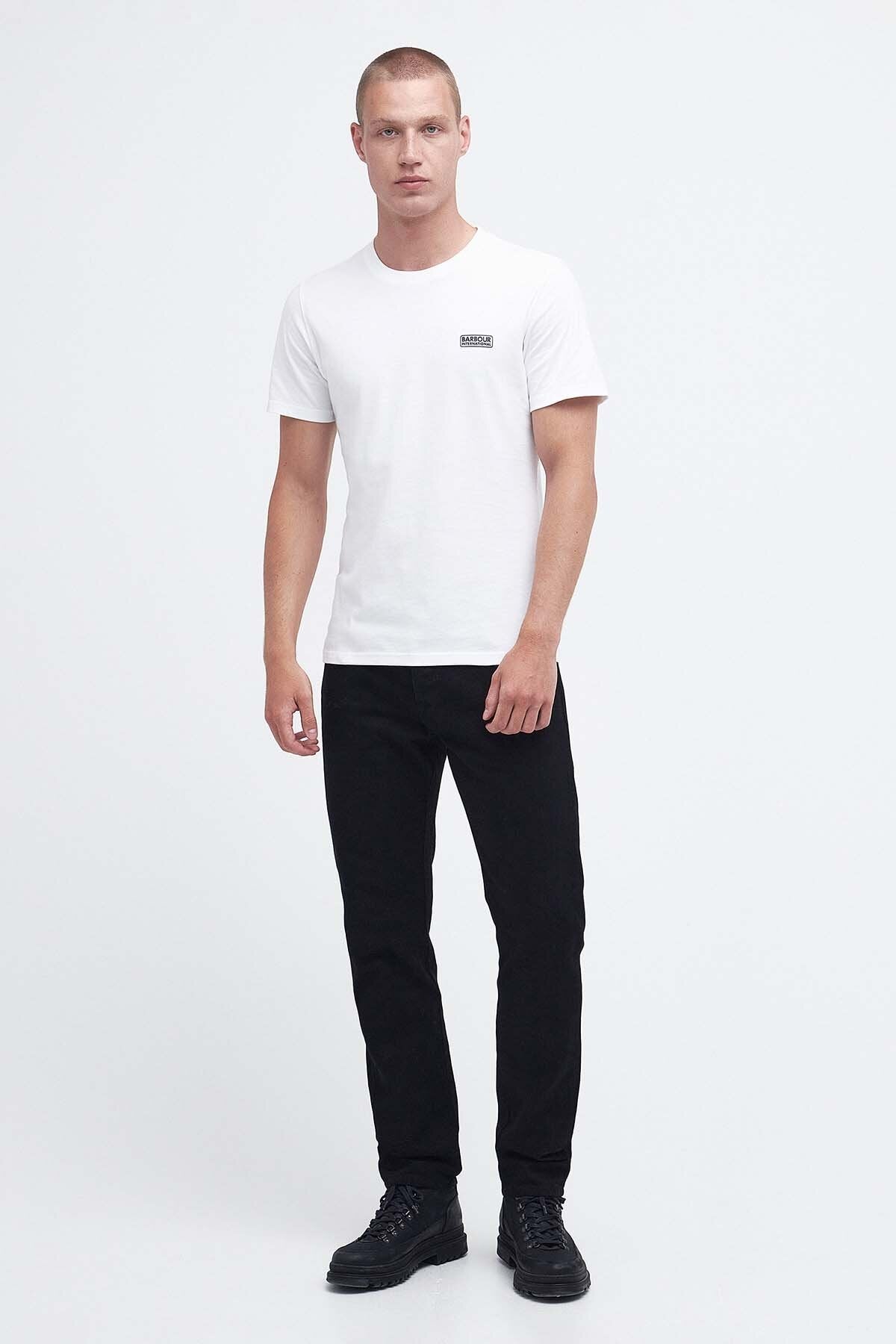 T-Shirt mit kleinem Logo