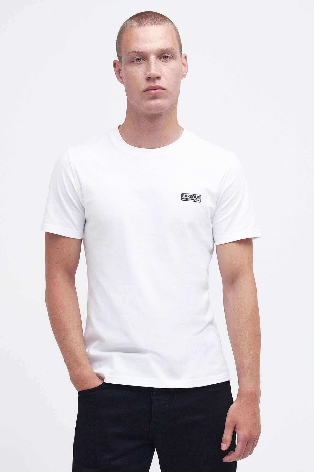 T-Shirt mit kleinem Logo