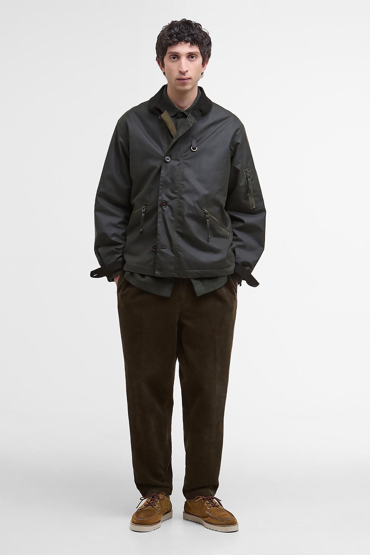 Hanger Waxed Deck Jacket