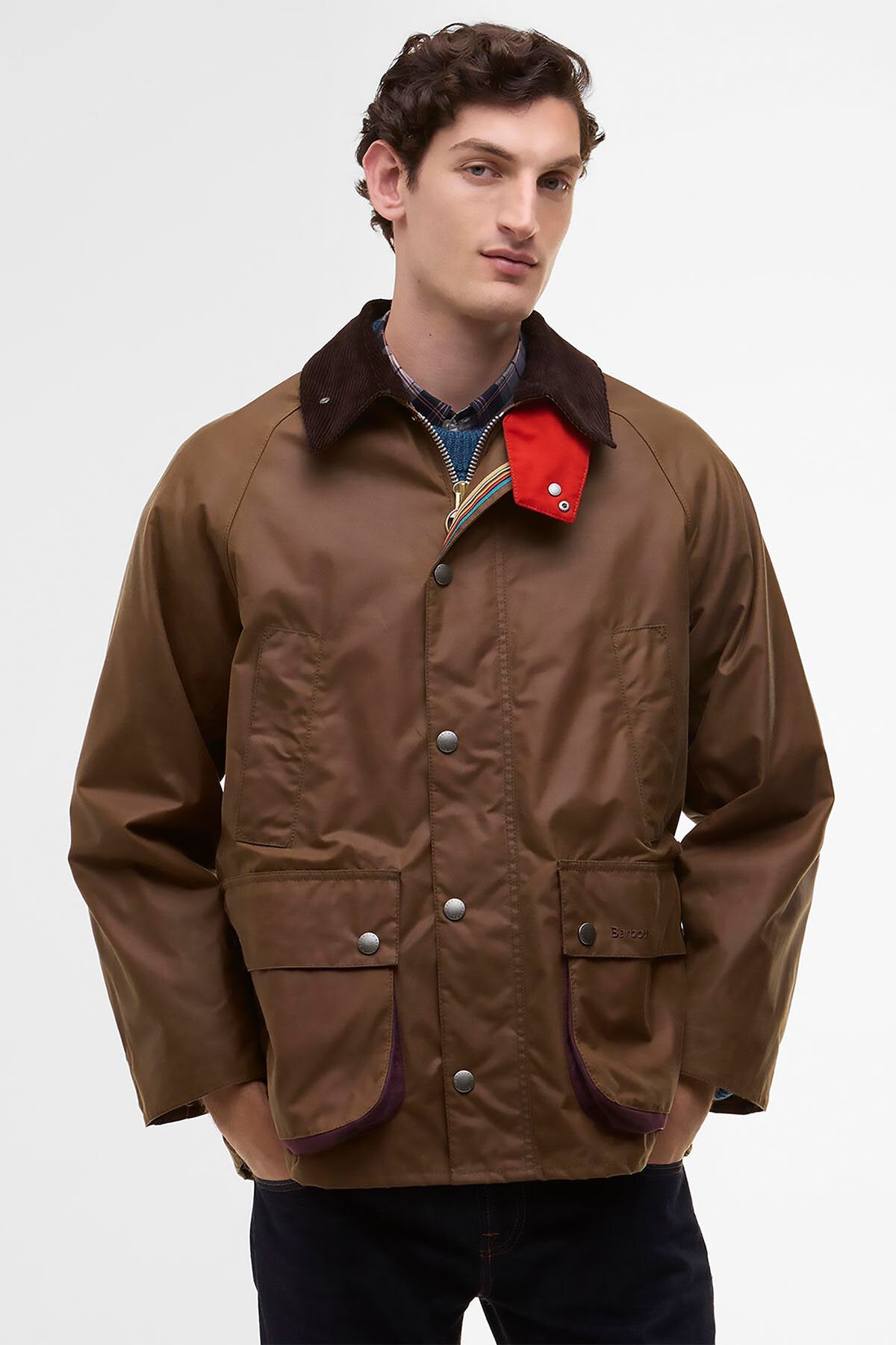 Paul Smith liebt die Oversized Bedale Wachsjacke