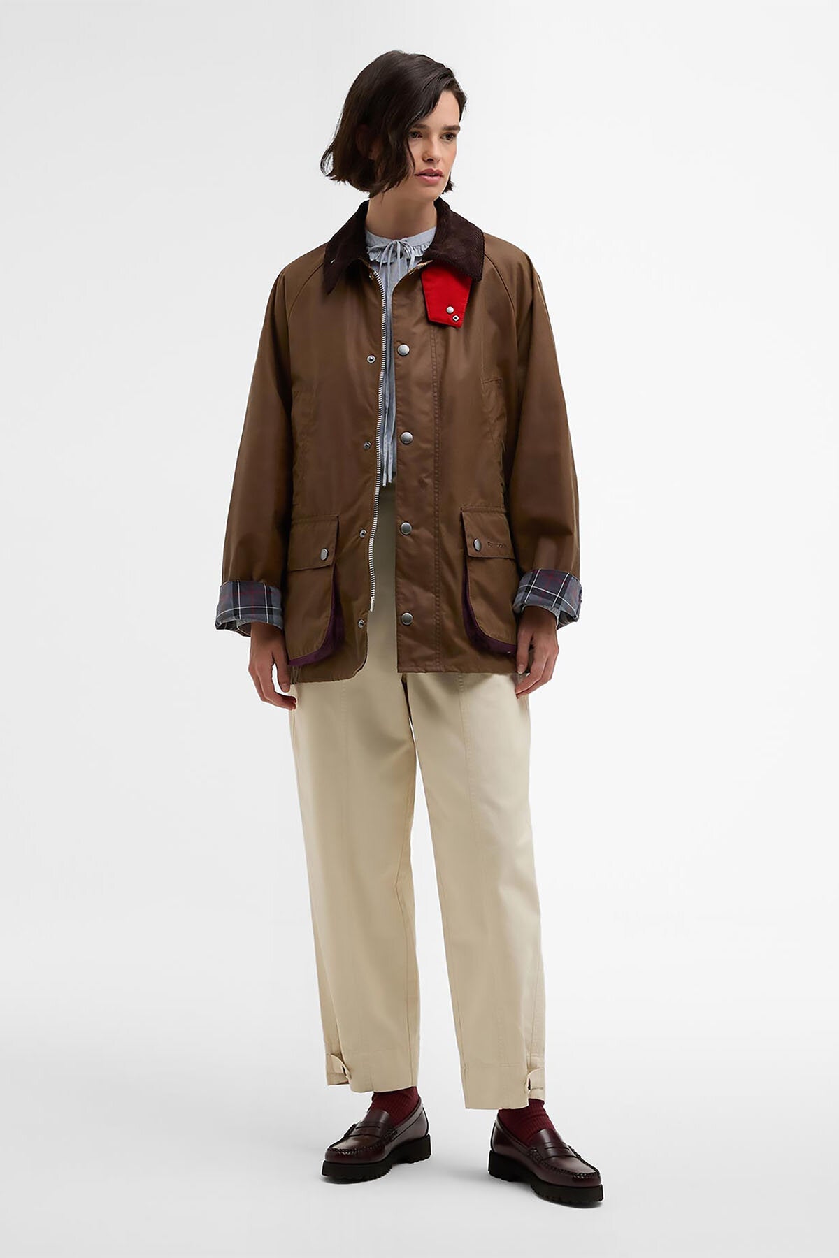 Paul Smith liebt die Oversized Bedale Wachsjacke