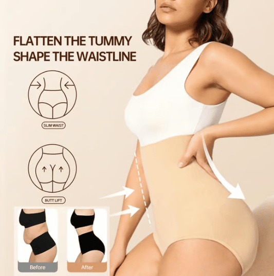 🔥Kaufe 1, erhalte 1 gratis🔥High Waist Shapewear Höschen zur Bauchkontrolle